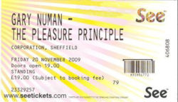 Sheffield Ticket 2009